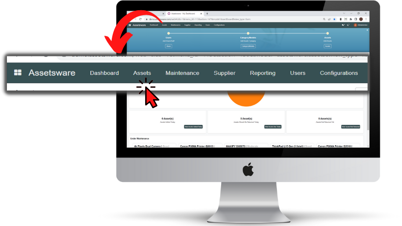 assetsware dashboard